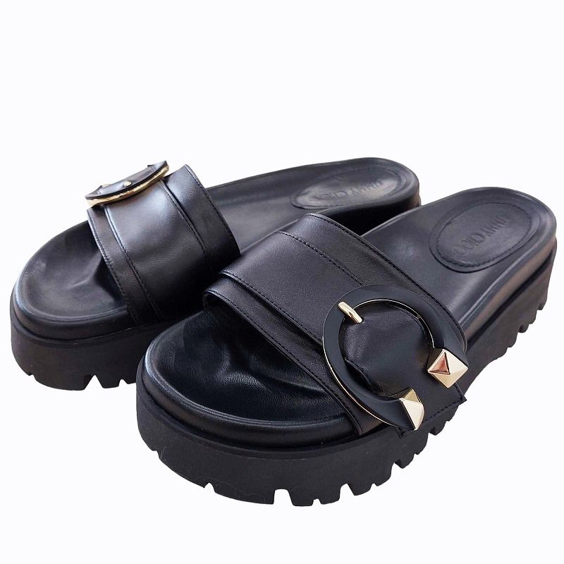⭐︎専用⭐︎ 新品　ジミーチュウ フラットサンダル ジミーチュウ/JIMMY CHOO ☆フラットサンダル37
