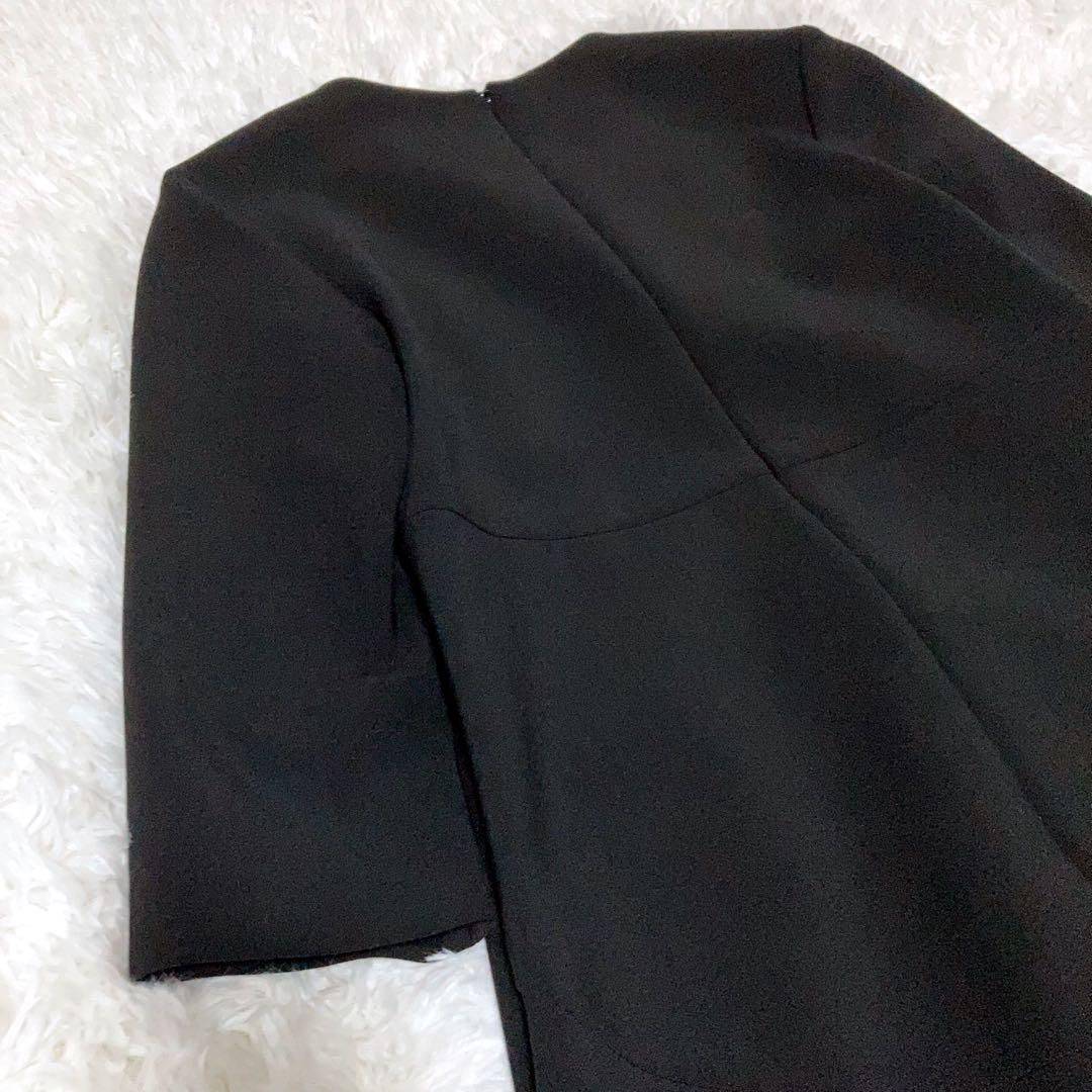 【極美品】YOKOCHAN フェイクパールワンピース 36 黒 極美品】YOKOCHAN フェイクパールワンピース 36 黒 - メルカリ