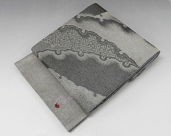 袋帯 未着用超美品 正絹 美空ひばり 雪輪鞘型模様 リバーシブル 袋帯 未使用 新古品 袋帯 未着用超美品 正絹 美空ひばり 雪輪鞘型模様 リバーシブル 袋帯