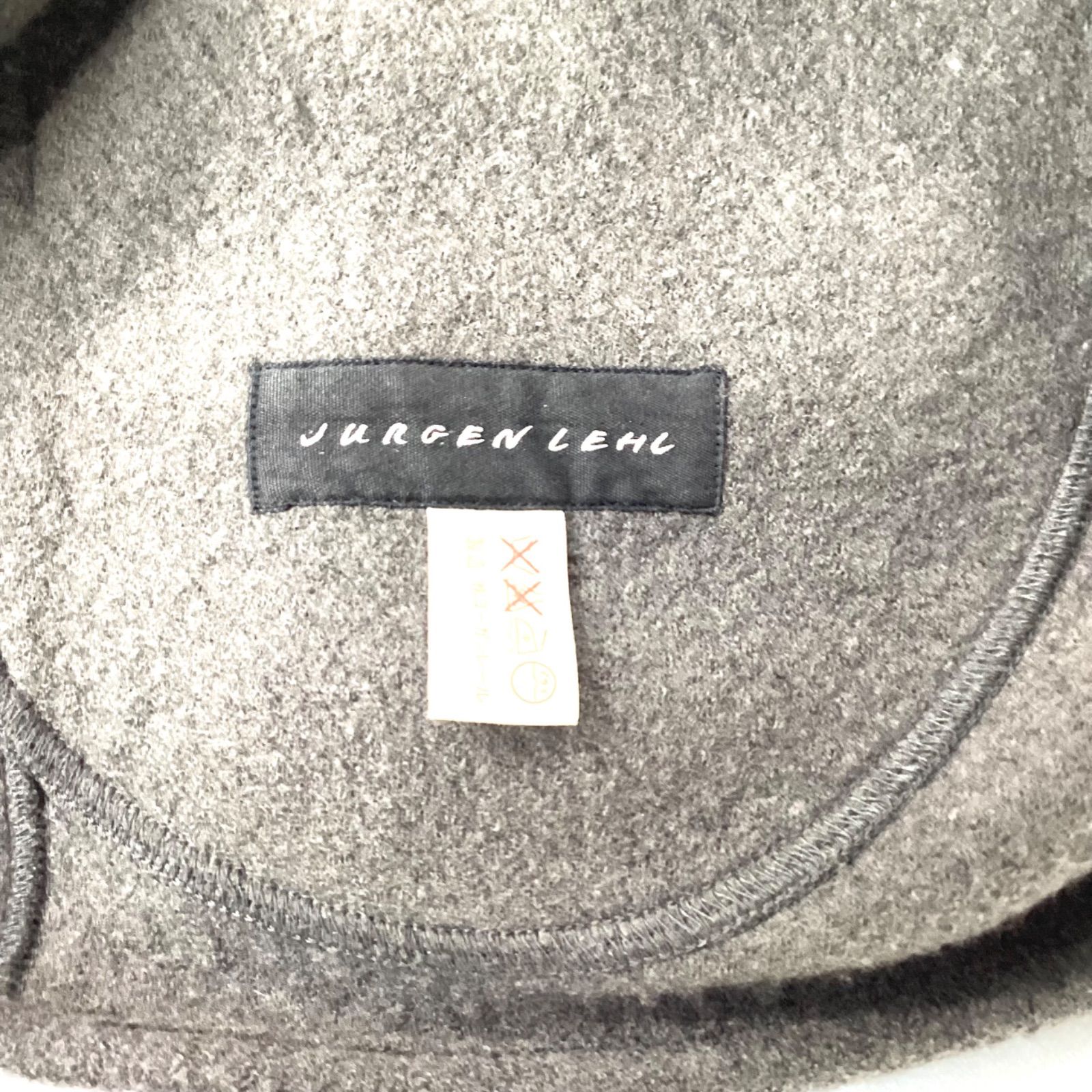 Jurgen Lehl ヨーガンレール　ウールコート　ノーカラー　グレー系　M 楽天市場】JURGEN LEHL ヨーガンレール Jurgen Lehl ヨーガン