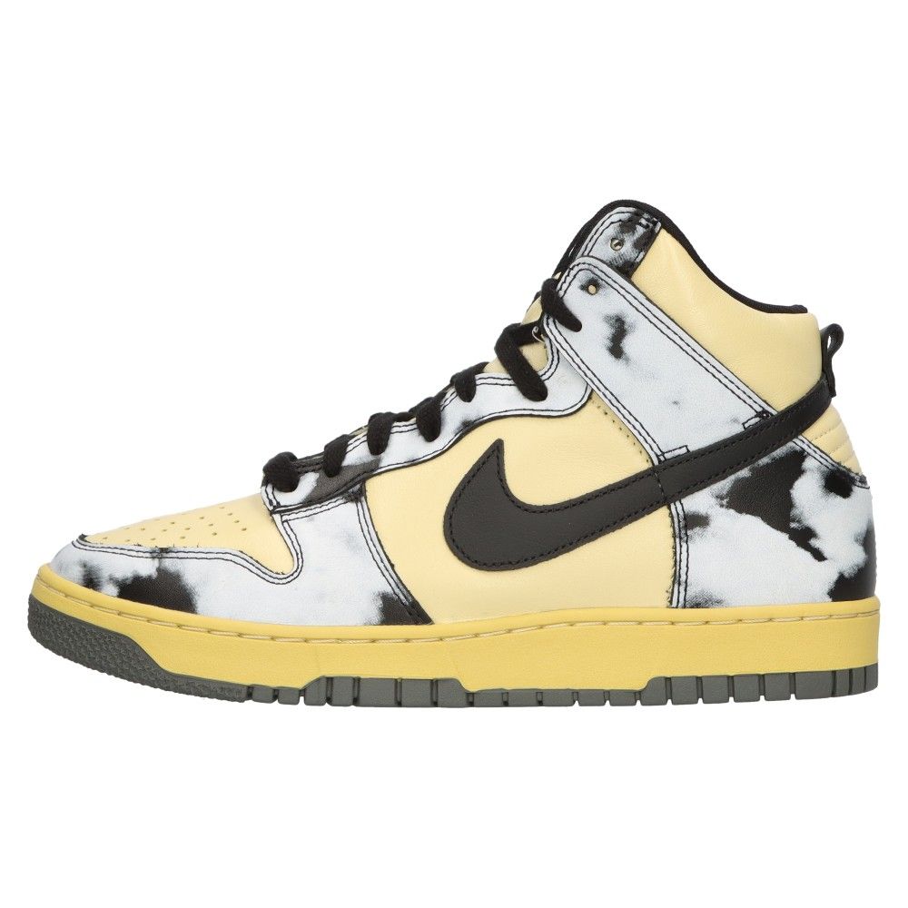 NIKE (ナイキ) DUNK HIGH 1985 BLACK ACID WASH DD9404-700 ダンク ブラックアシッドウォッシュ ハイカットスニーカー セイル/ブラック US9/27.0cm