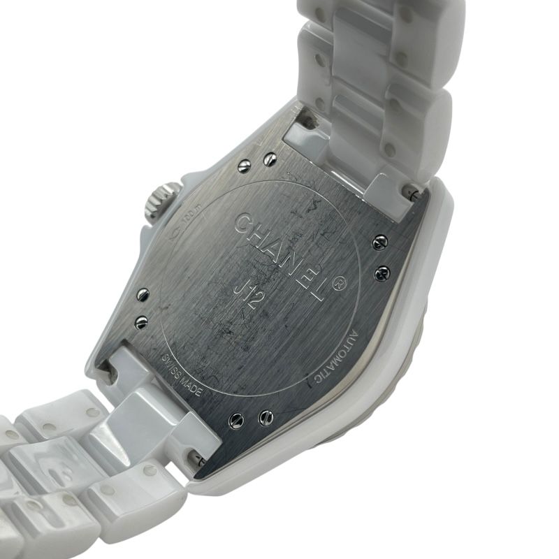 シャネル CHANEL J12-365 H4345 シルバー セラミック|SS ユニセックス 腕時計