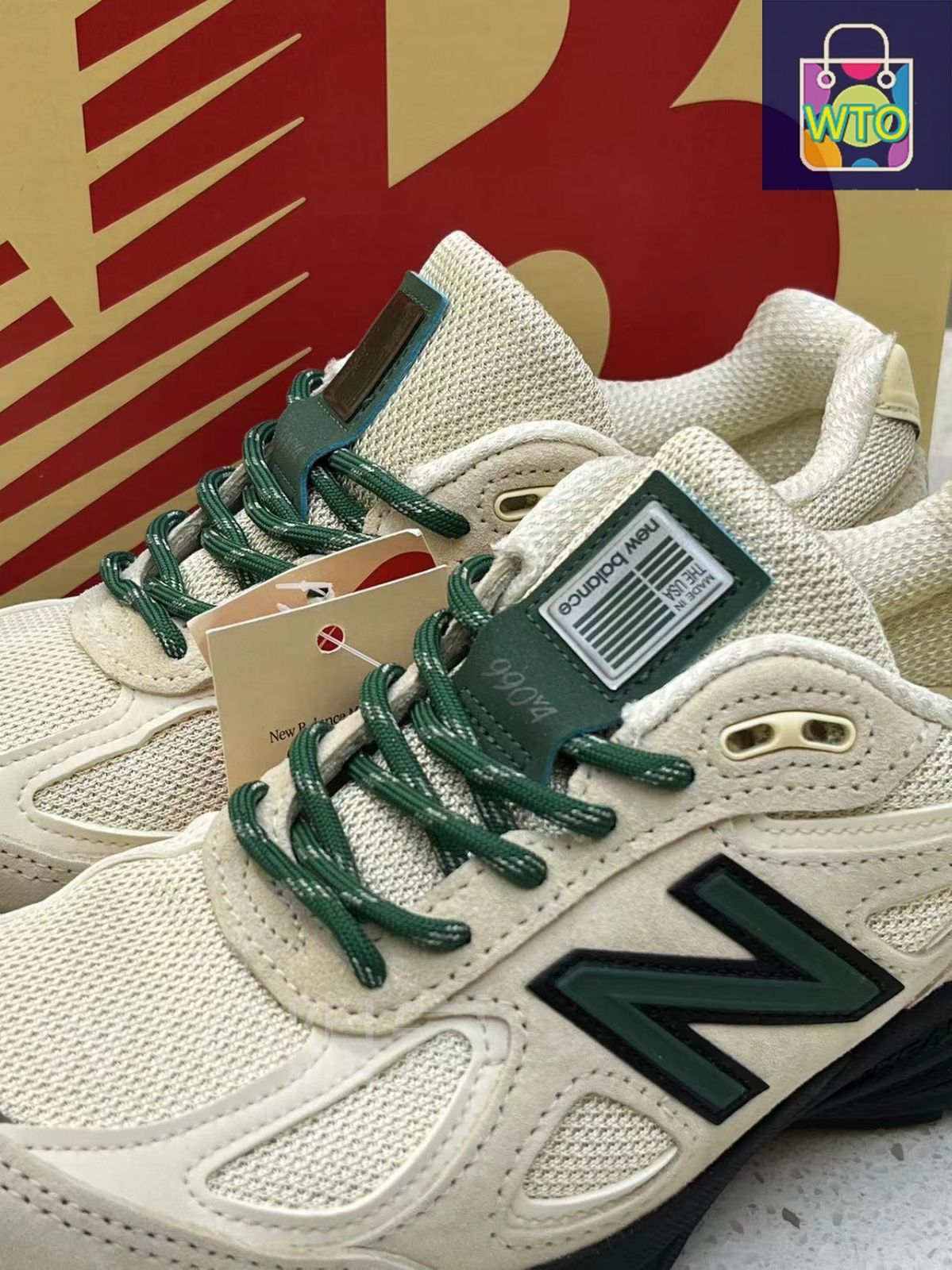 ニューバランス 990GB4 Amazon | [ニューバランス] 990 V4 WHITE GREEN MADE IN USA