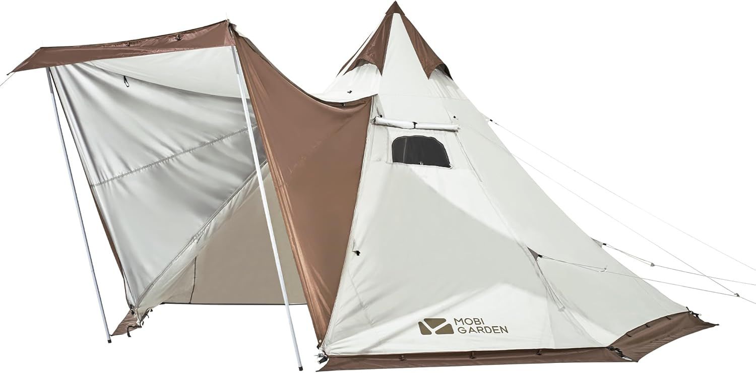 MOBI GARDEN テント ティピーテント Amazon.co.jp: MOBI GARDEN 専用インナー ライトグレー インナー