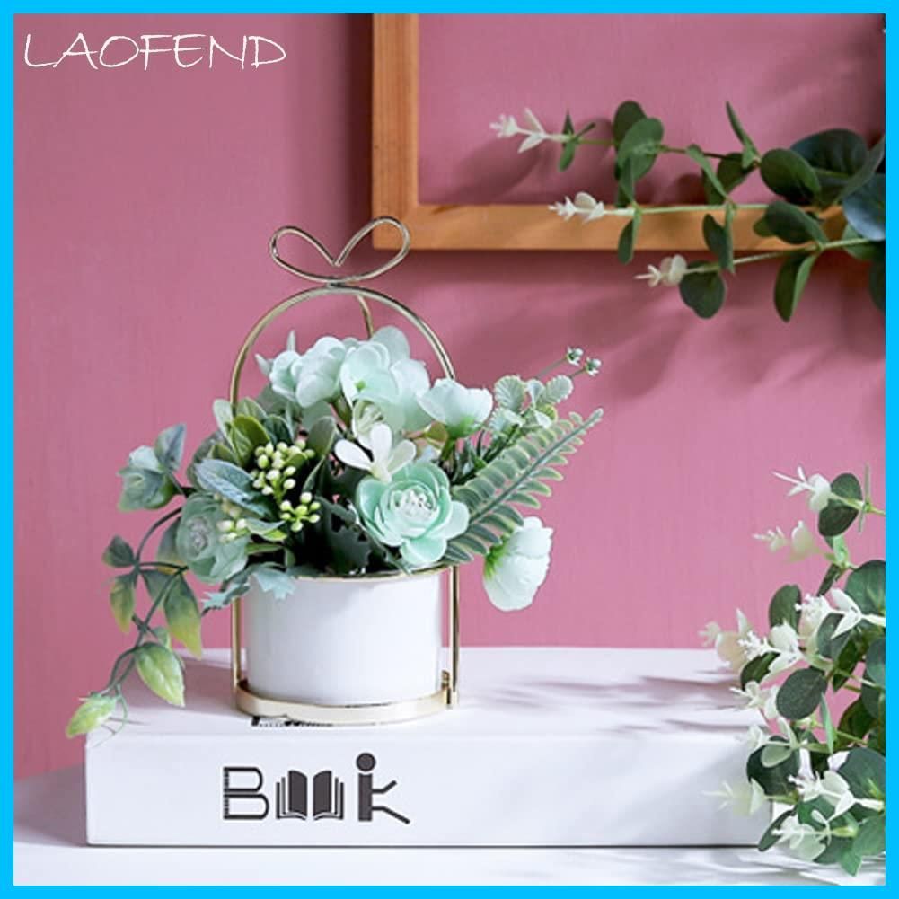 人工観葉植物 デコレー デコレー アジサイ盆栽 アジサイ盆栽 花瓶付き 造花 現代 ブーケ シンプル ボトル 家の装飾 ギフト用 ガラス 緑 北欧スタイル YUZUMIYA_COM