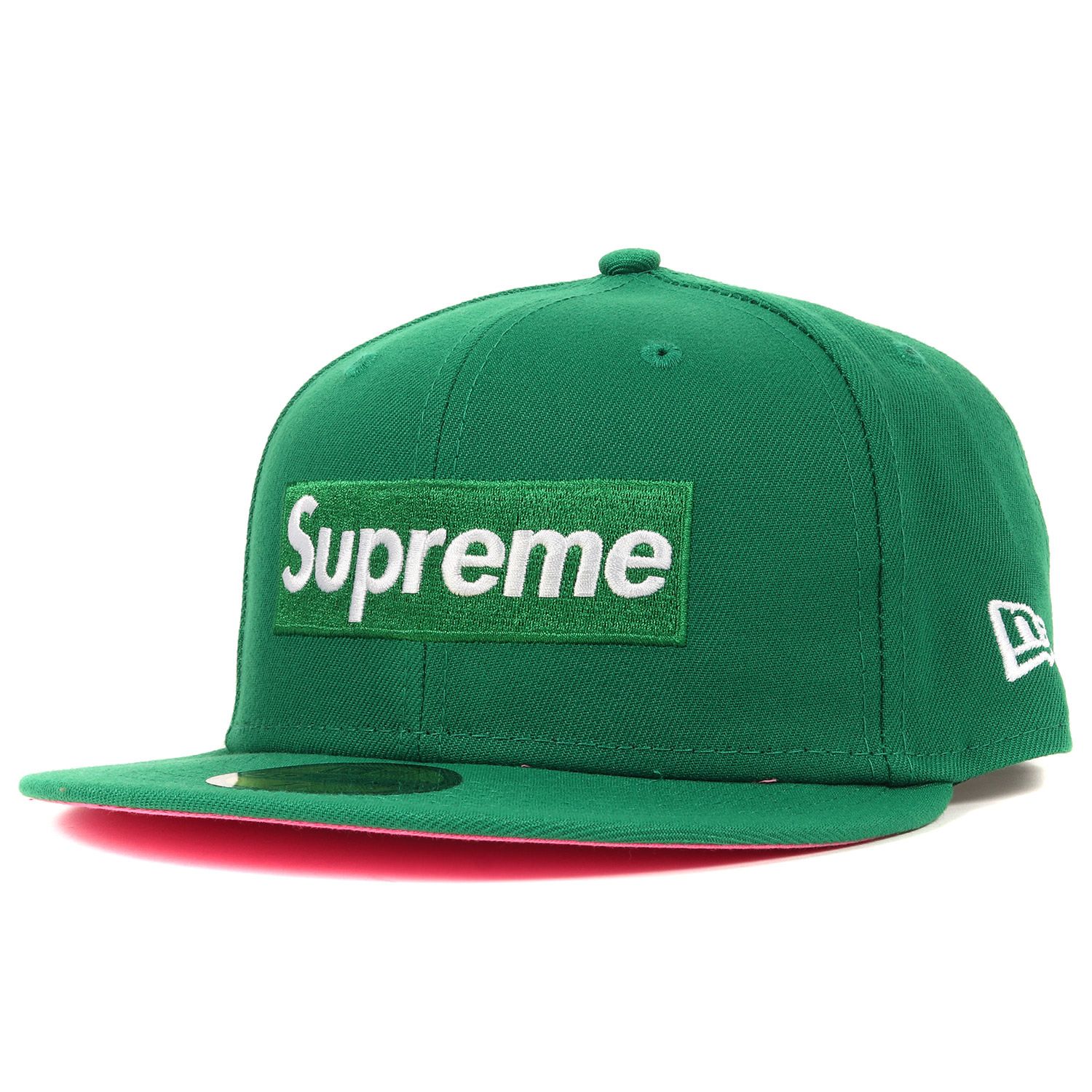 美品 Supreme シュプリーム キャップ NEW ERA ニューエラ BOXロゴ