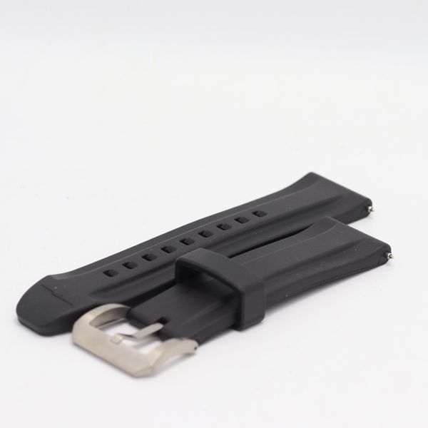 純正ベルト 24mm ラバー ブラック A メンズ 時計 0270c OFFICINE