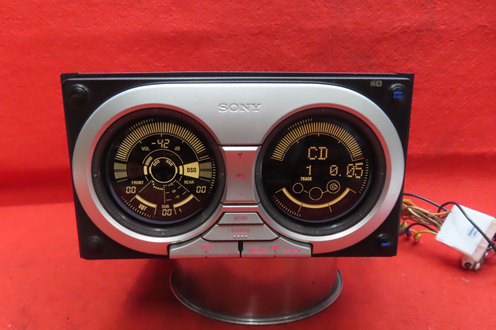 CS1222＊動作保証付/ SONY ソニー WX-7700MDX CD&MDデッキ カー 