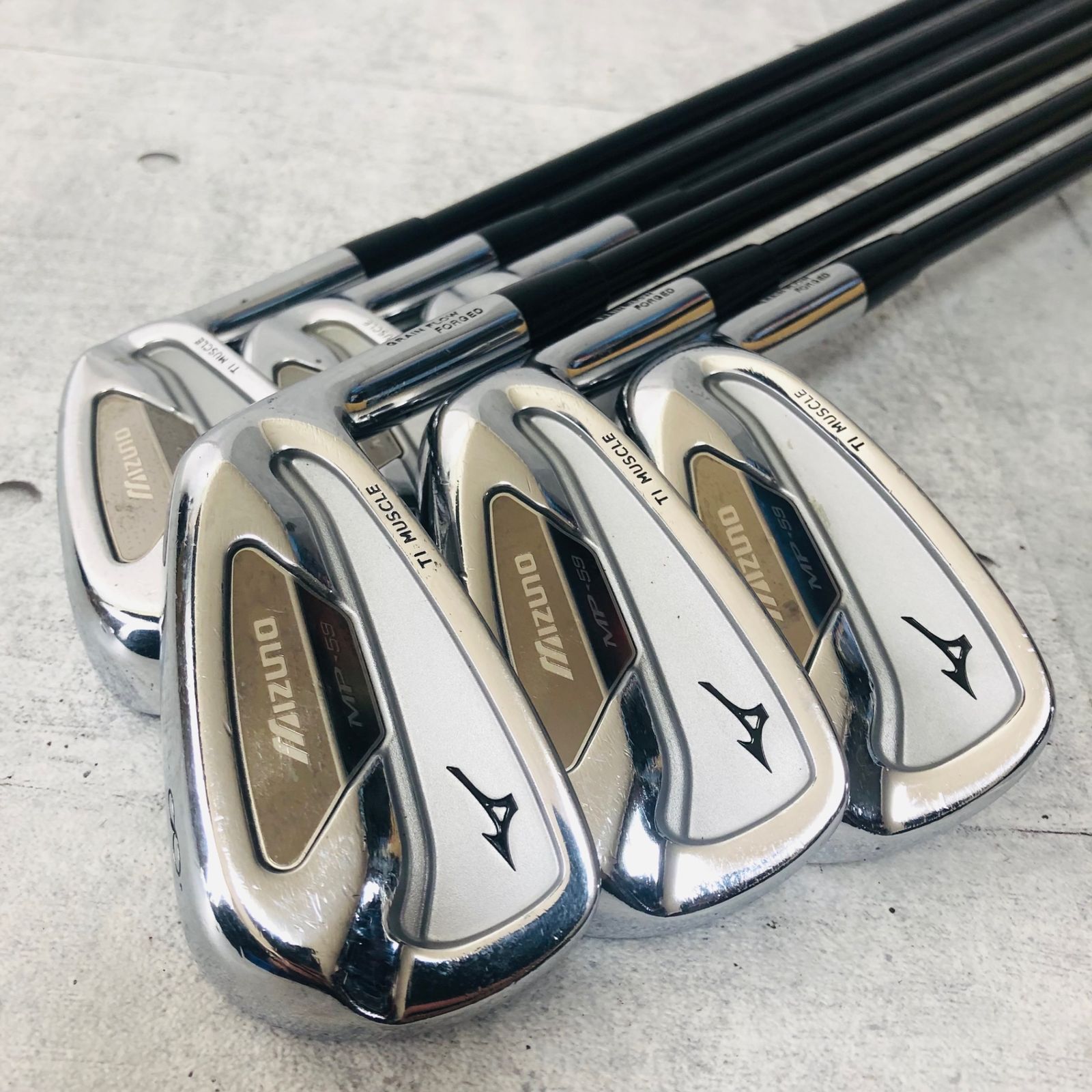 MIZUNO ミズノ MP-59 6本 メンズ ゴルフ クラブ セット 初心者 入門 右利き