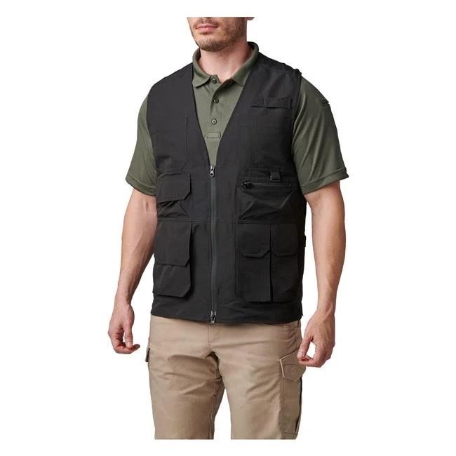 5.11 ファイブイレブン タクティカル 80034 ブラック XLサイズ ファストタック ベスト 軍用 FAST TAC VEST サバゲー