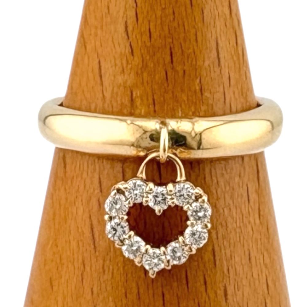 ヴァンドーム リング 指輪 9号 18金 K18イエローゴールド ダイヤモンド レディース VENDOME ヴァンドーム