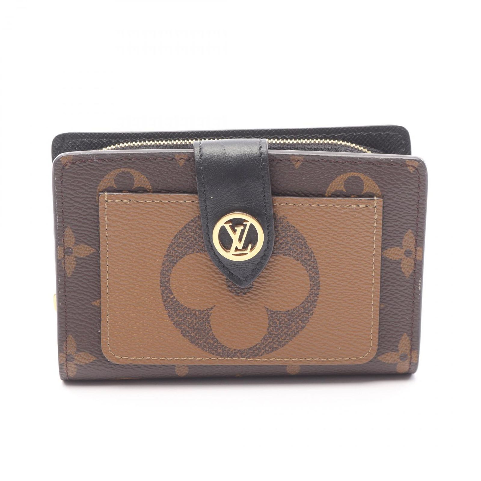 ルイ ヴィトン LOUIS VUITTON 二つ折り財布 ポルトフォイユジュリエット モノグラムジャイアント リバース M69432 レザー ポルトフォイユ ジュリエット レディース