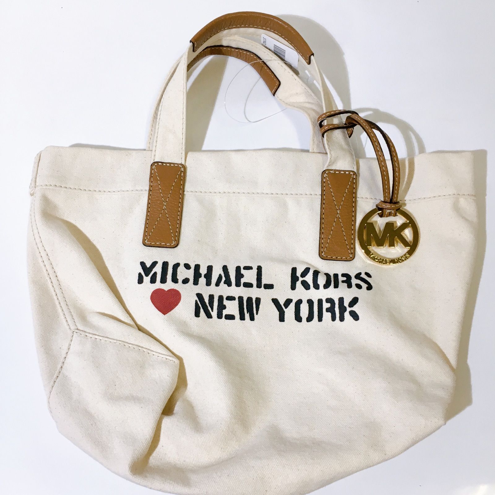 MICHAEL KORS マイケルコース ハンドバッグ トートバッグ キーホルダー オフホワイト レディース - メルカリ