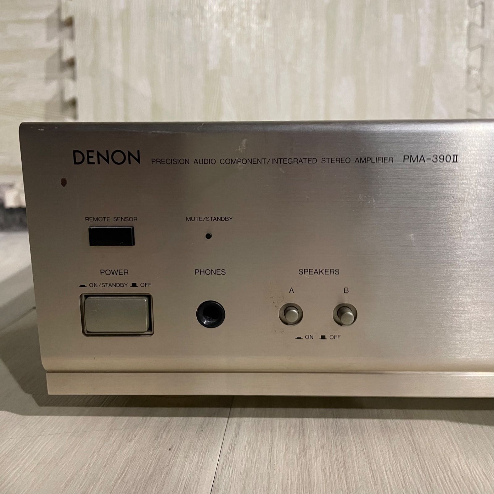 激レア‼️】DENON デノン PMA-390II プリメインアンプ - メルカリ