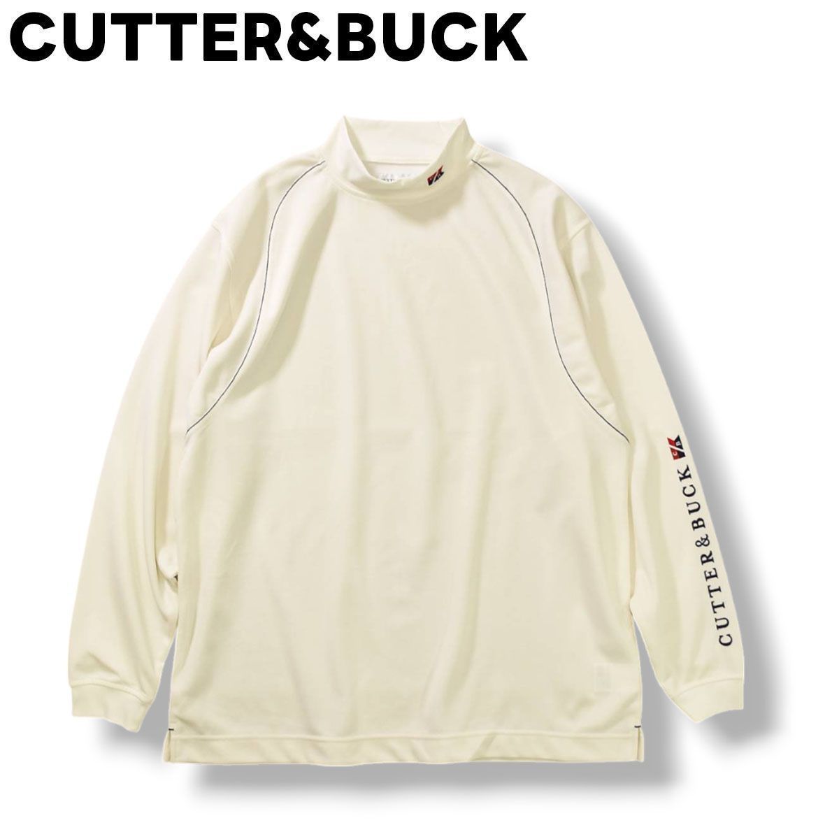 CUTTER&BUCK (カッター＆バック) 長袖ニットシャツ CBM1425 (ブラック)ＬＬ cutter \u0026 buck セーター ブランド古着CUTTER\u0026BUCK ⁄ カッターアンド