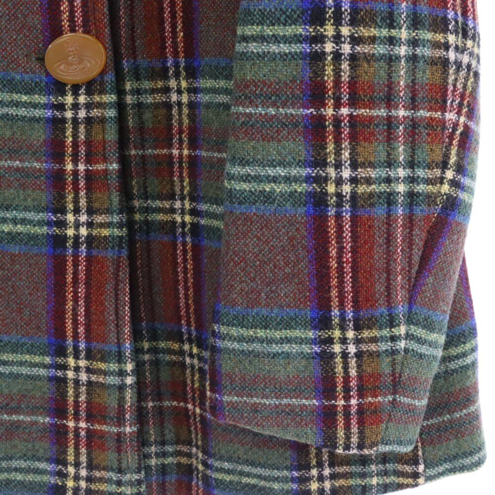 超美品 Vivienne Westwood タータンチェック ウール コート 中古・古着通販】Vivienne Westwood RED LABEL (ヴィヴィアン