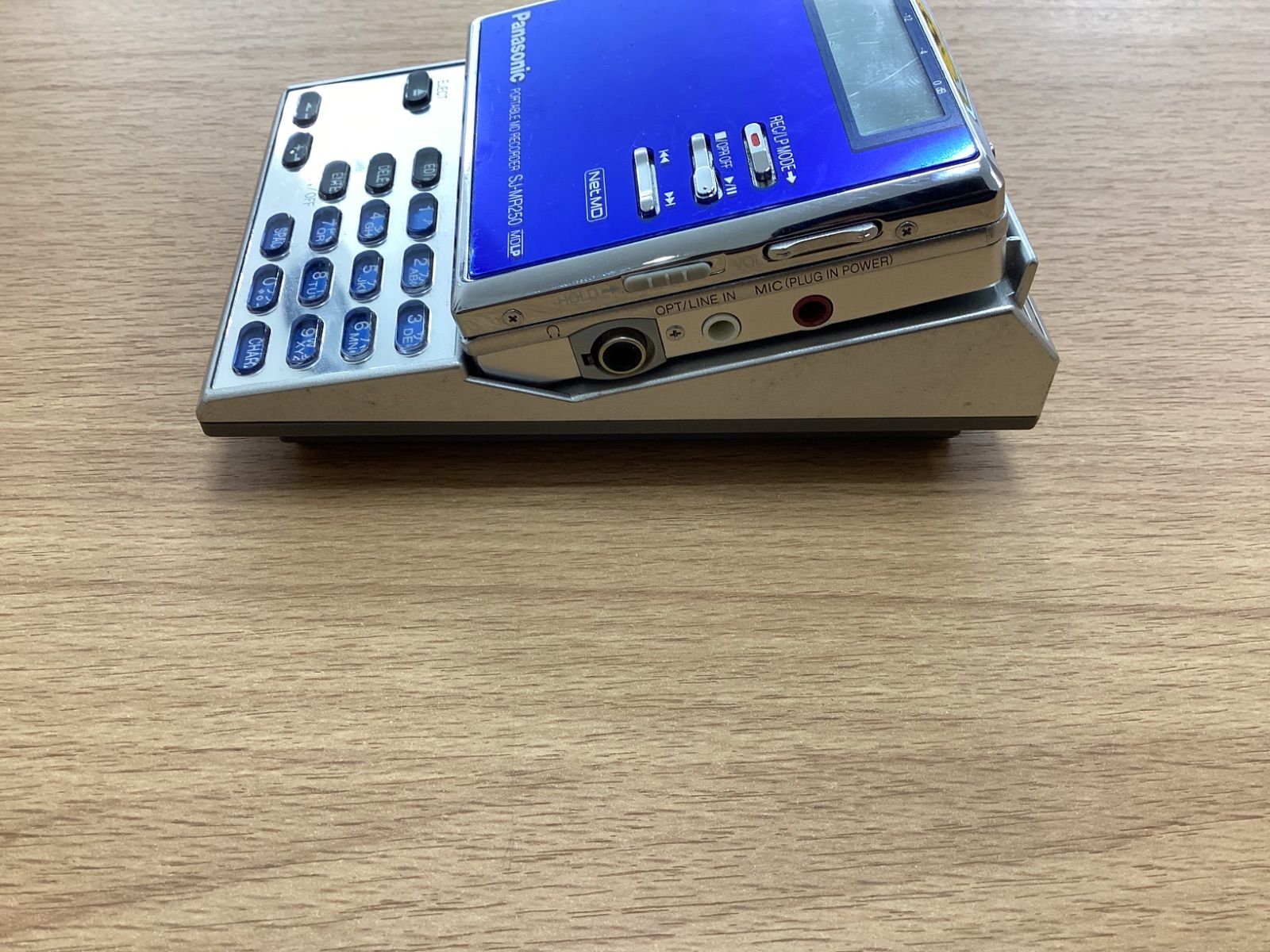 【ジャンク品】 パナソニック ポータブルMDレコーダー SJ-MR250-S PANASONIC|【ジャンク品】ポータブルMDレコーダー|HARDOFFオフ