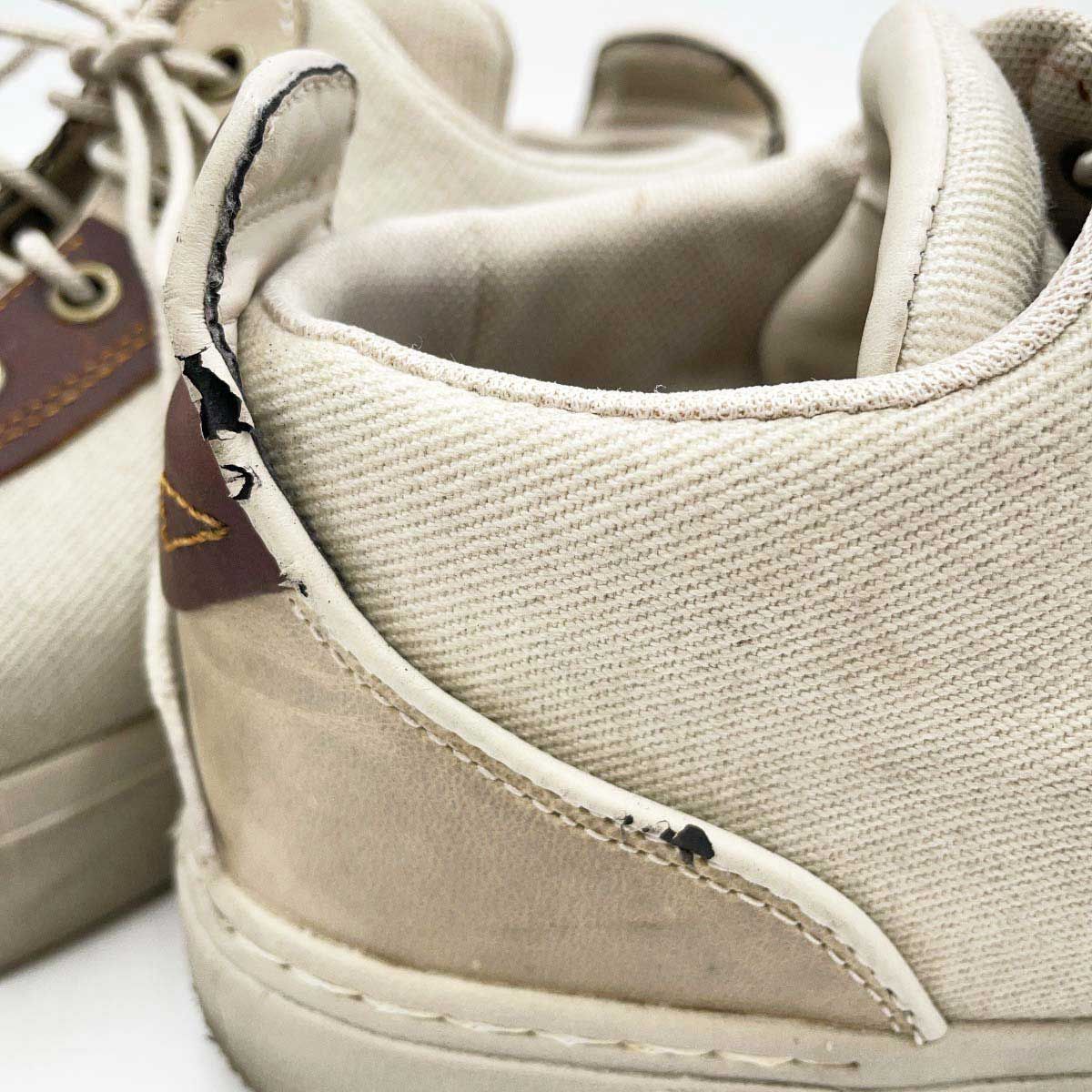 Timberland ティンバーランド レザー キャンパス スニーカー 26cm D732 