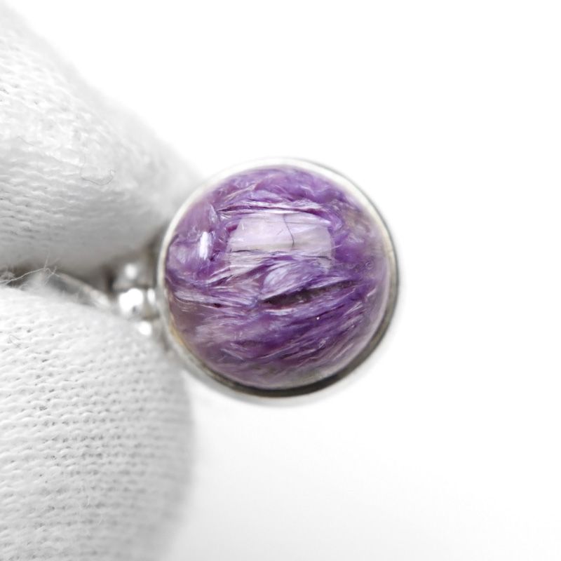 ストロベリークォーツのマクラメ編みネックレス 専用】ラブラドライト