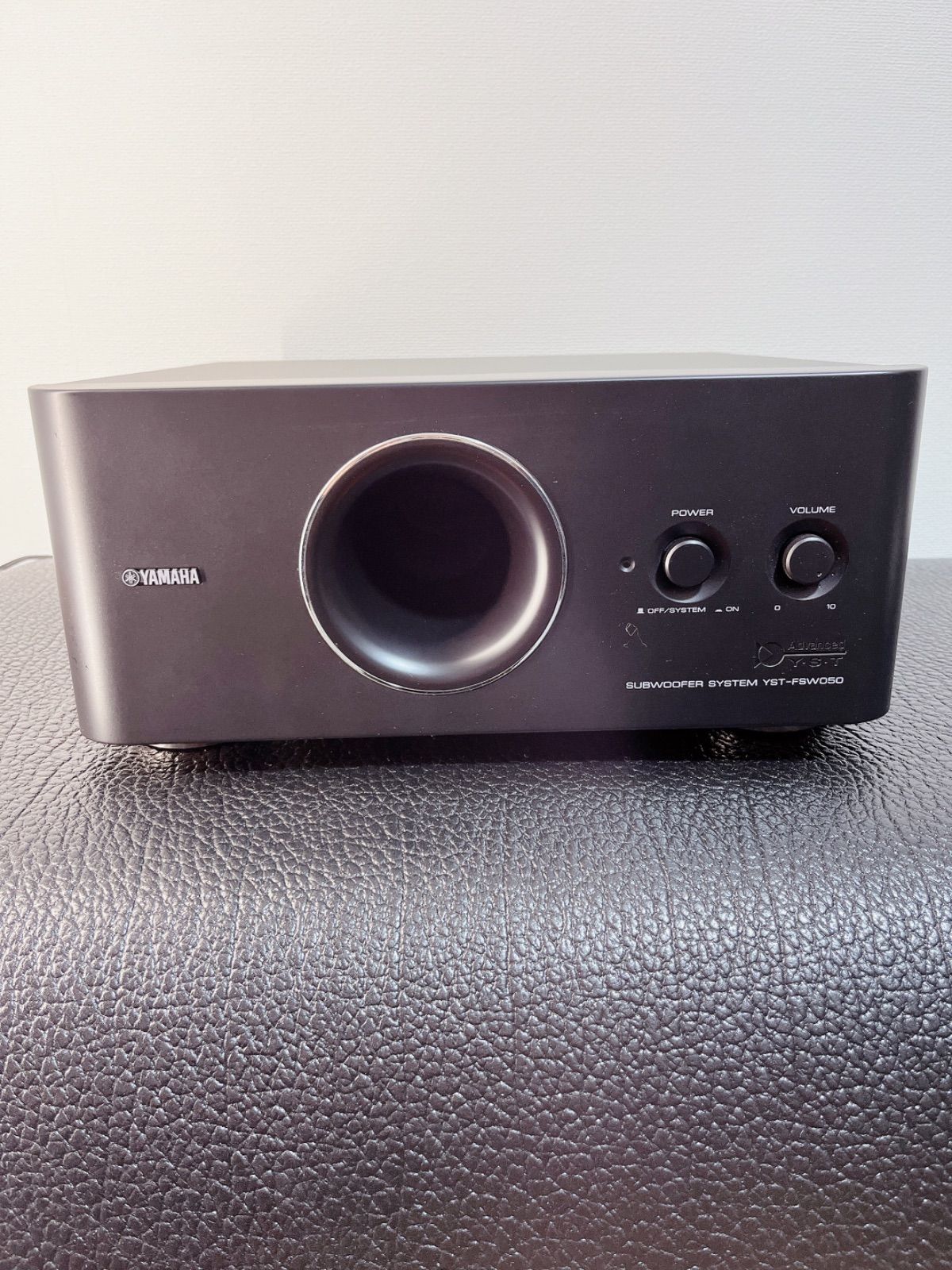 極美品】YAMAHA サブウーファーシステム YST-FSW050 ブラック - メルカリ