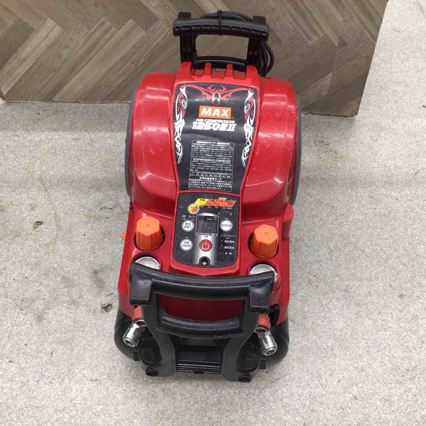 ☆マックス(MAX) エアコンプレッサー AK-HH1250E2_レッド【八潮