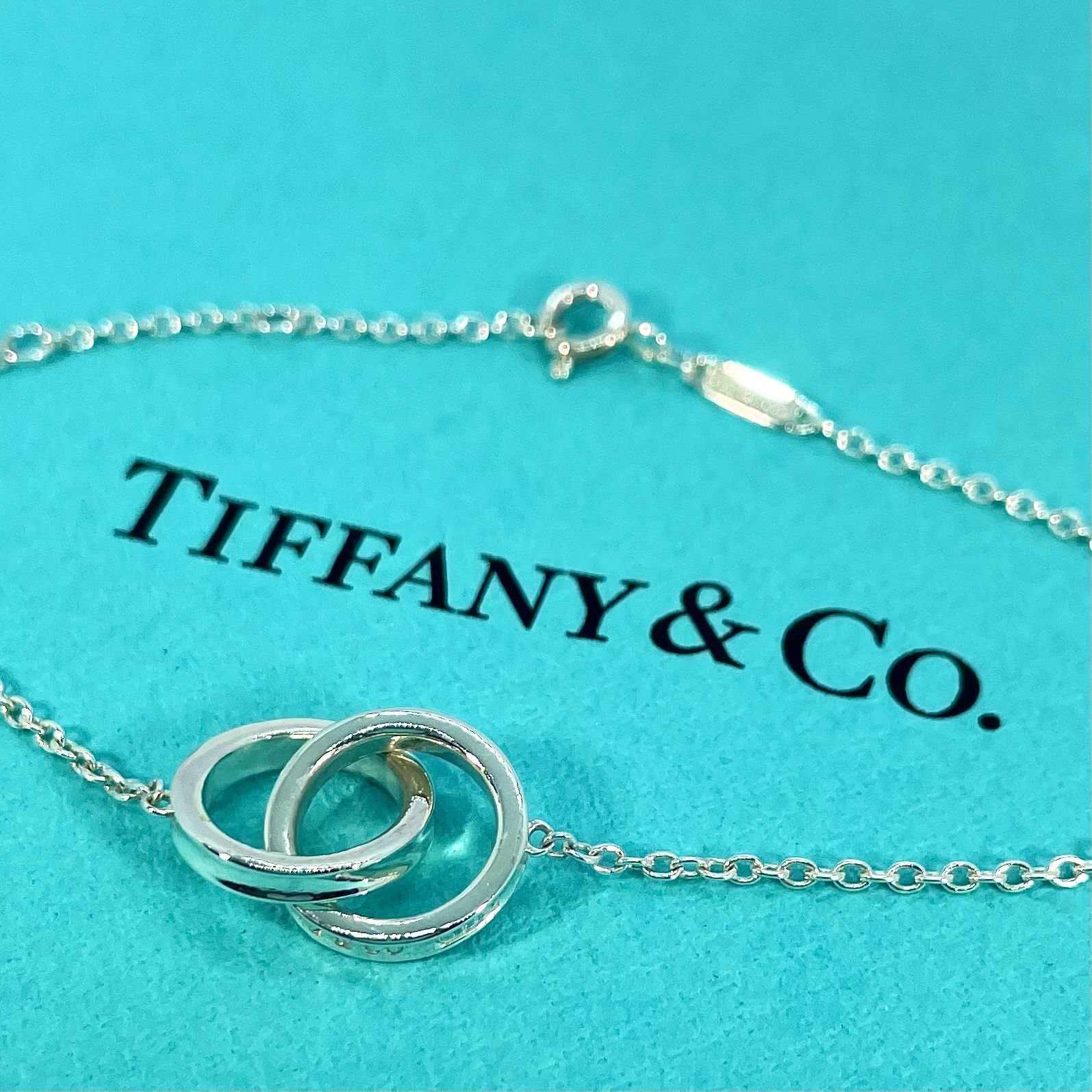 ティファニー インターロッキング 1837 シルバー ブレスレット Tiffany