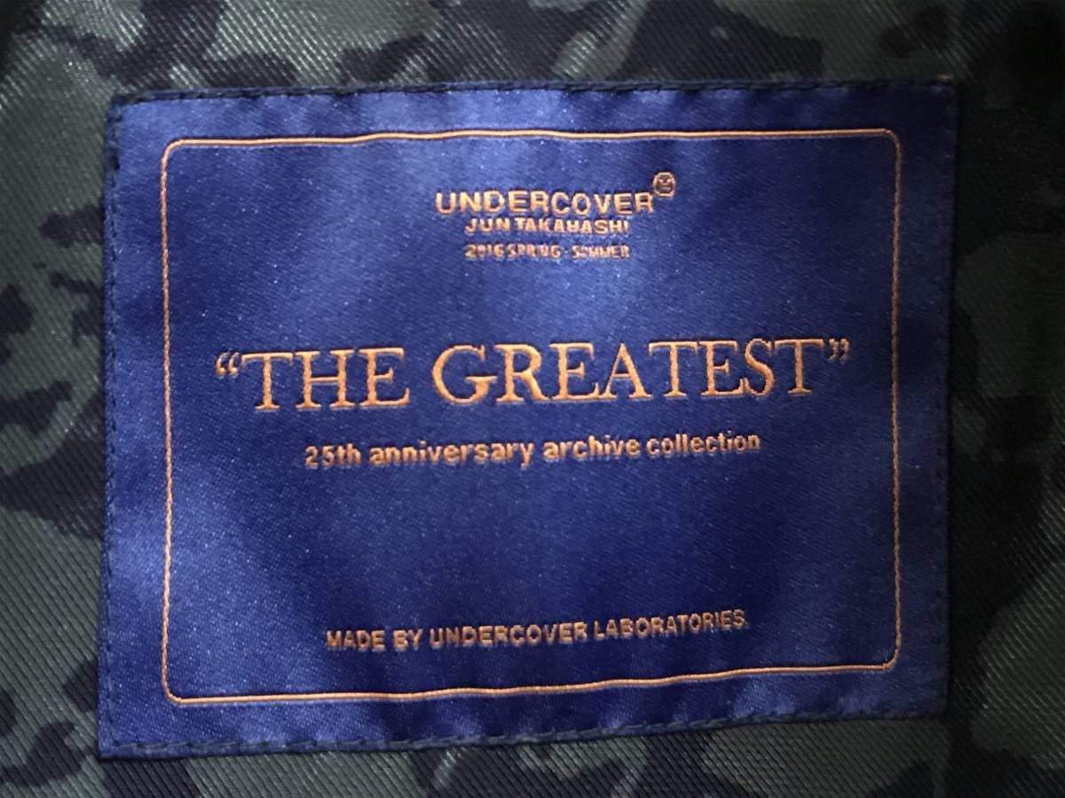 UNDERCOVER｜アンダーカバー 25周年記念 羊革 ラムレザー GIZ柄 UNDERCOVER｜アンダーカバー 25周年記念 羊革 ラムレザー GIZ柄 - メルカリ