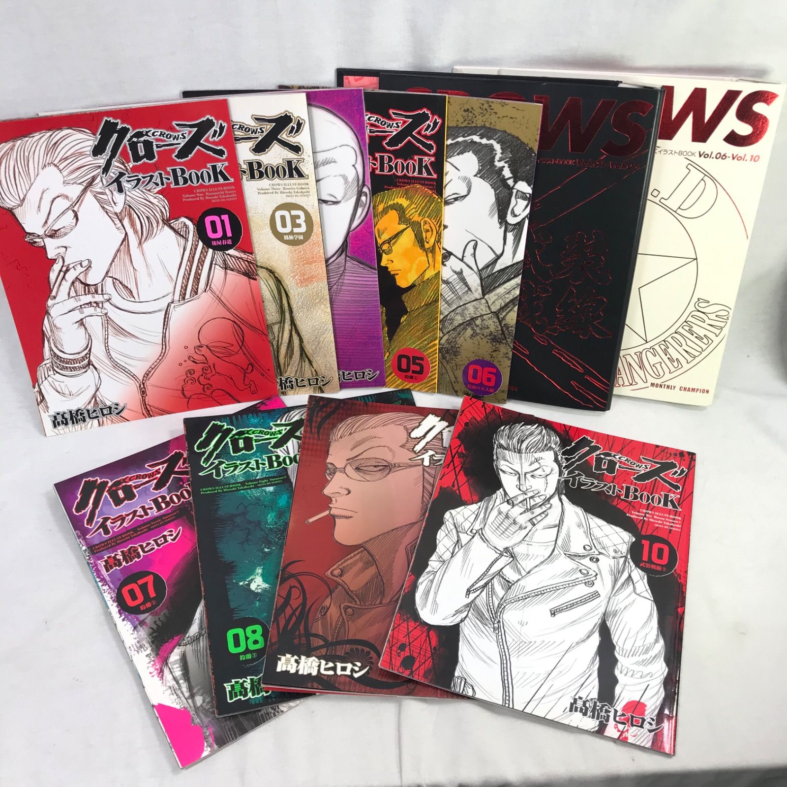 クローズ イラストブック 9冊 ファイル 2冊 - メルカリ