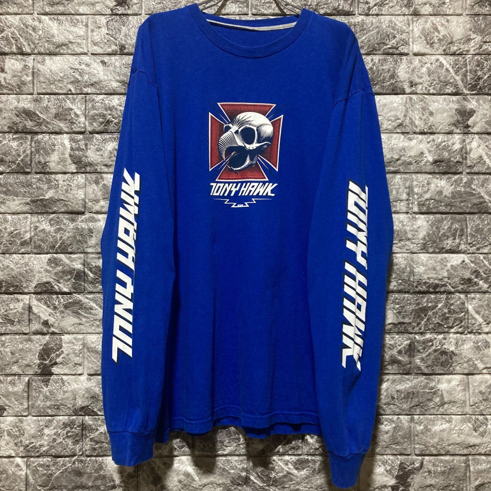 TONY HAWK ロンT BLUE ブルー トニーホーク - メルカリ