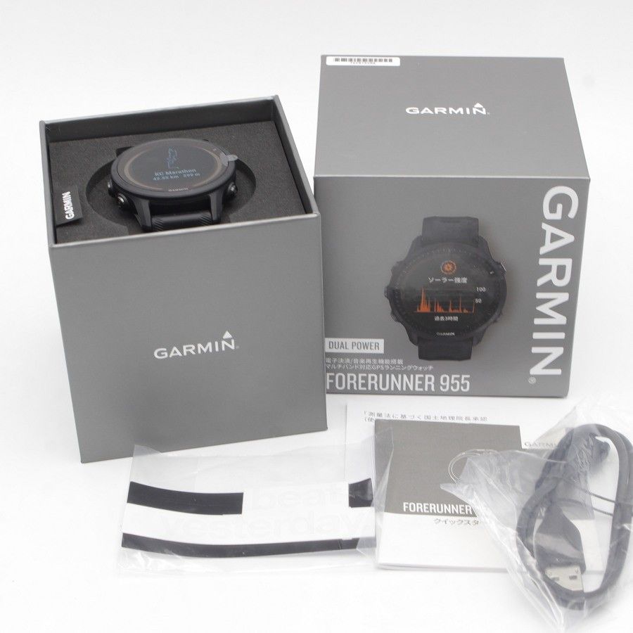 新品】GARMIN Forerunner 955 Dual Power 010-02638-D0 スマート 