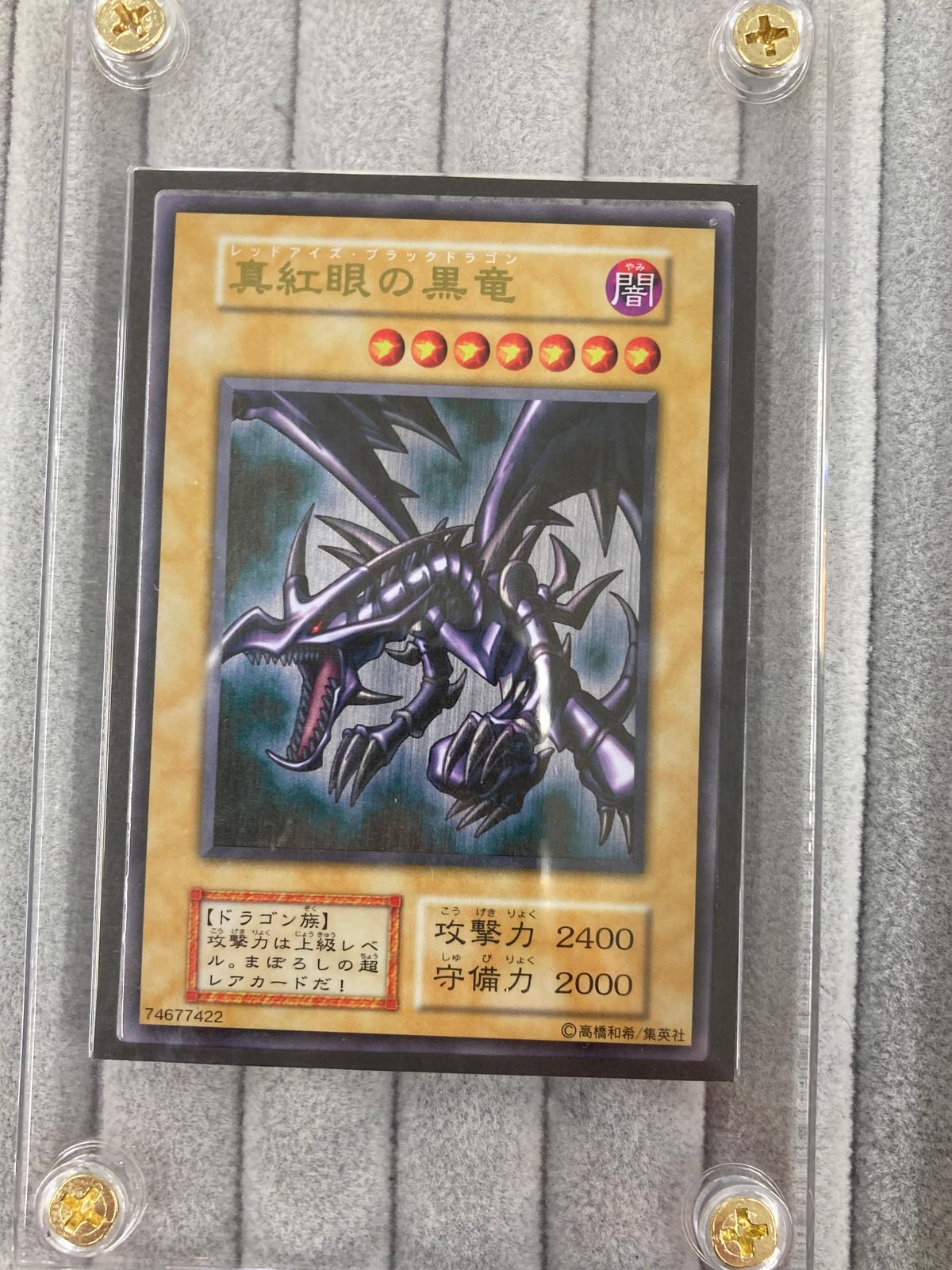 遊戯王OCG 真紅眼の黒竜 ステンレス YCSJ2019 上位賞