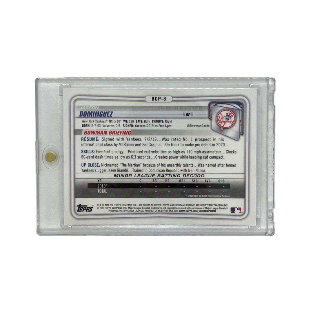 TOPPS MLBカード BOWMAN CHROME 1st JASSON DOMINGUEZ #BCP-8 送料無料 中古 IT1 TOPPS MLBカード BOWMAN CHROME 1st JASSON DOMINGUEZ #BCP-8