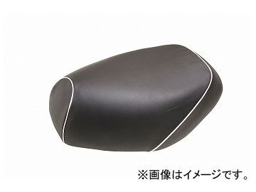 2輪 グロンドマン 国産シートカバー 黒/白パイピング（張替） 品番：GH19SC10P20 JAN：4571470271871 スズキ ZZ（CA1PB）