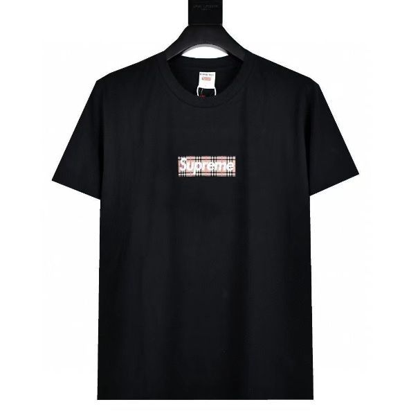 supreme x burberry box logo tee 半袖Tシャツ