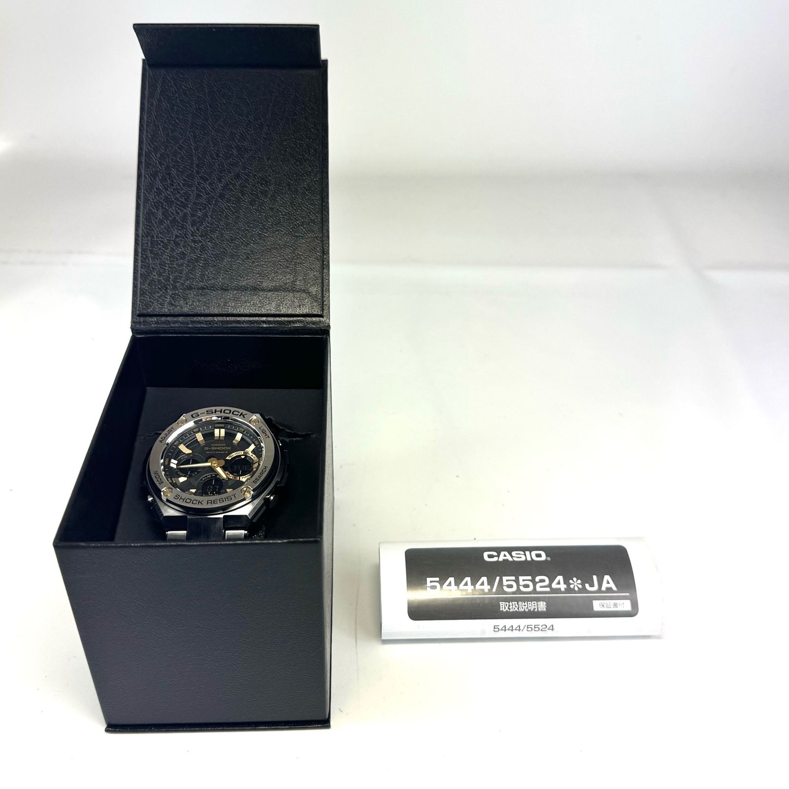 美品】カシオ G-SHOCK ジーショック ジースチール GST-W110D-1A9JF 