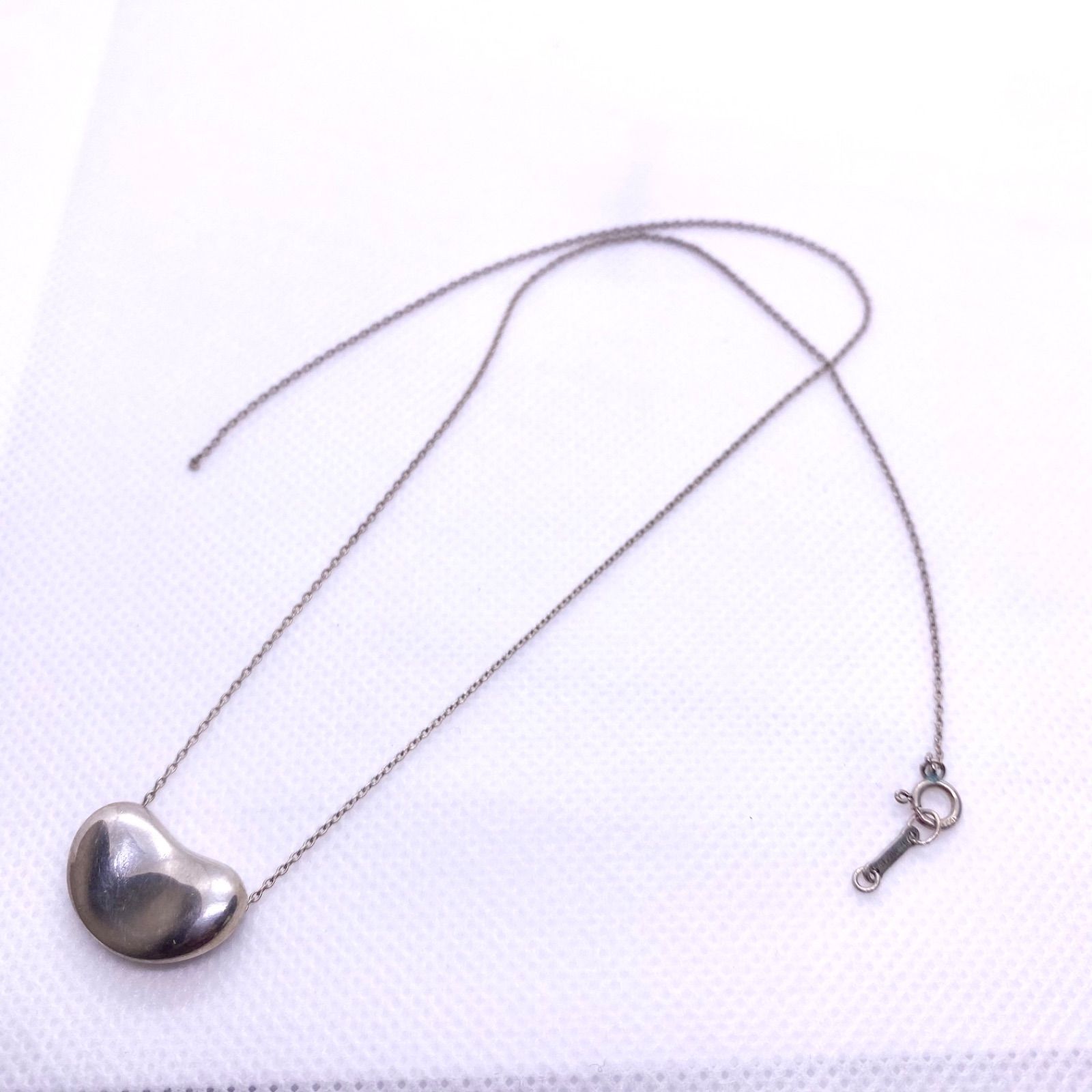 Tiffany&Co. ティファニー ビーン ネックレス SV925 チェーン