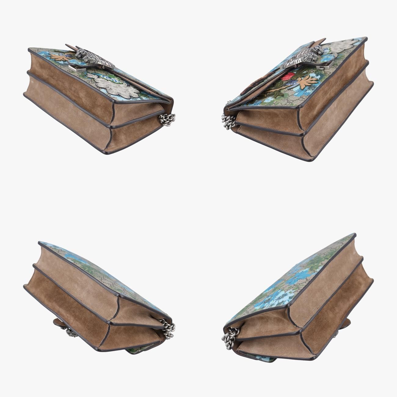 グッチGucciディオニュソスブラウンPVCコーティングキャンバス400249D019026477