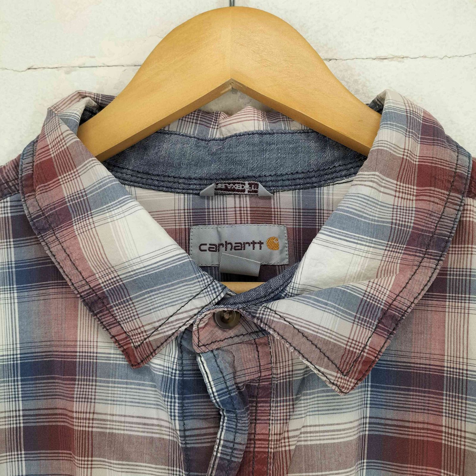 カーハート Carhartt チェック柄半袖シャツ メンズ 3XL - メルカリ
