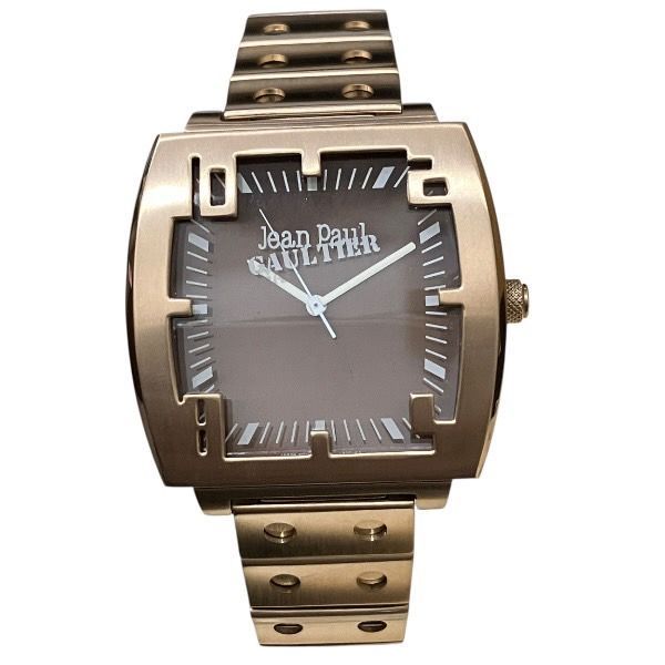 ジャンポールゴルチエ 1036-S040647 クォーツ ゴールド 時計 腕時計 メンズ