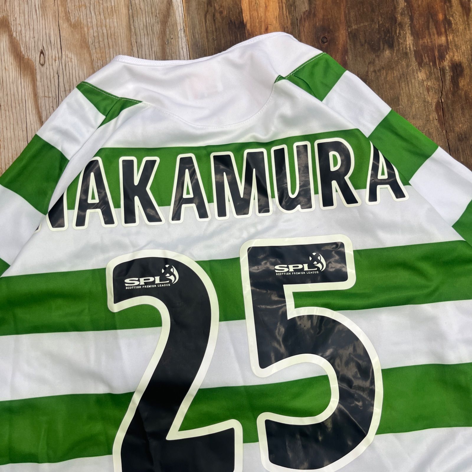 セルティック 2006/08 中村俊輔 ユニフォーム 引退 元日本代表