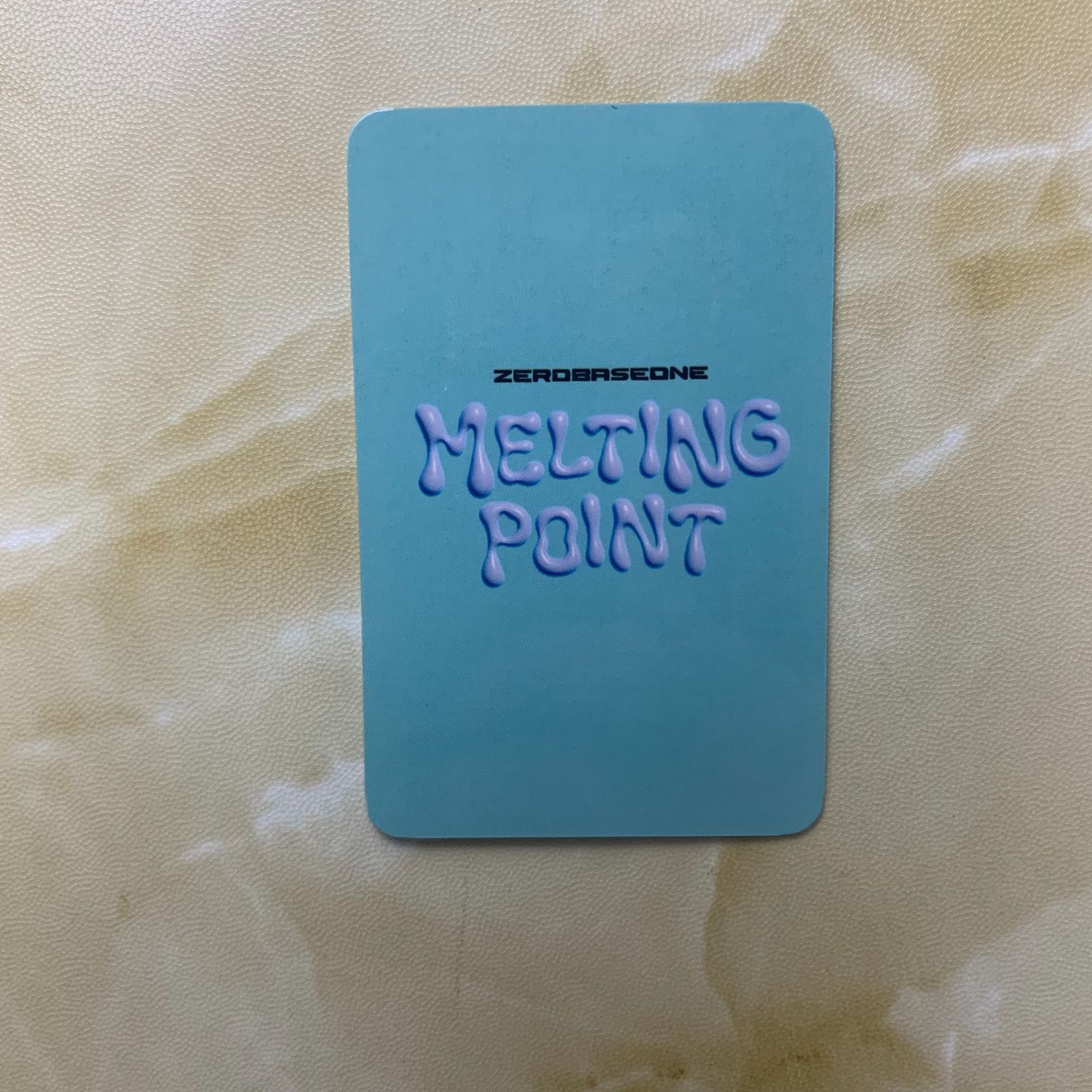 ZB1 ハンユジン melting point 2週目 公開放送 サノク トレカ 匿名配送】 ZEROBASEONE ZB1 MELTINGPOINT 公開番組 サノク 2週