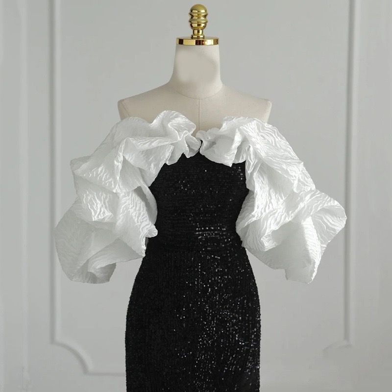 ロングドレス ソフトマーメイド パーティードレス 発表会 結婚式 二次会 ステージ イブニングドレス 花嫁 ウェディ