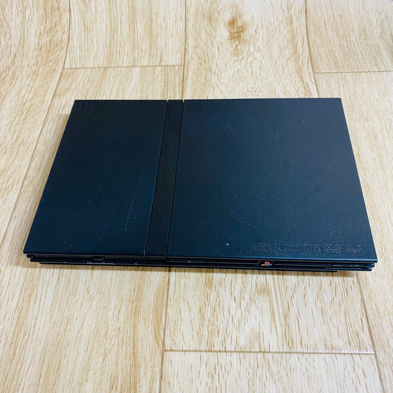 すぐ遊べる♪ SONY PS2 薄型 本体 70000番台 黒 ブラック Black メモリ