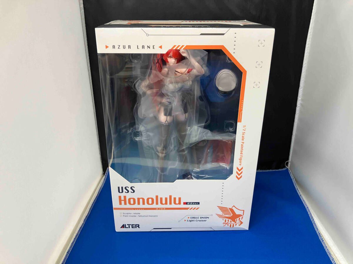 アルター アズールレーン ホノルル 軽装Ver. 1/7 アズールレーン】ホノルル 軽装Ver. 1/7スケールフィギュア開封