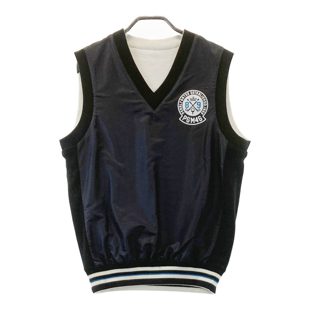 パーリーゲイツベストリバーシブル パーリーゲイツ リバーシブル ベスト ネイビー 4 【公式通販】