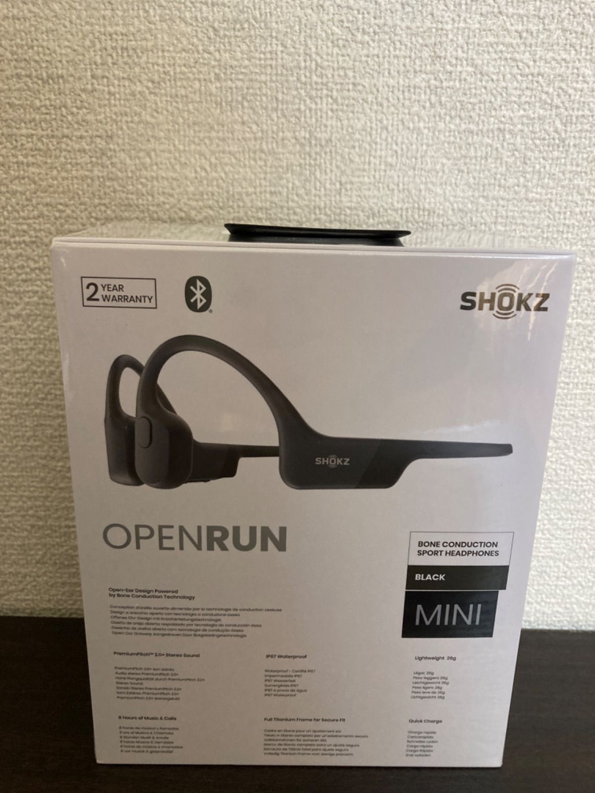 ショックス SKZ-EP-000012 ワイヤレス骨伝導イヤホン Shokz OpenRUN