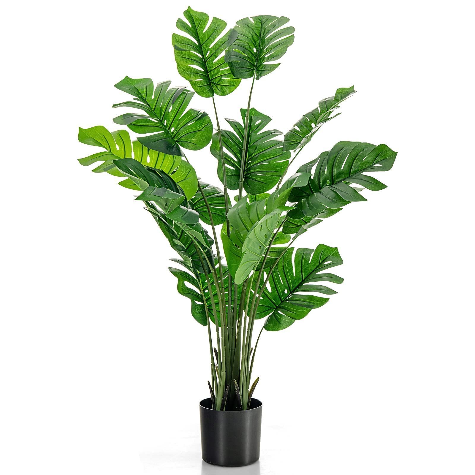 特価商品】観葉植物 フェイク 人工 150cm 1本 フェイクグリーン 大型 造花 光触媒 インテリア TANGKULA 室内 屋外 フェイク植物  人工観葉植物 水やり不要 枯れない 盆栽植物 - メルカリ