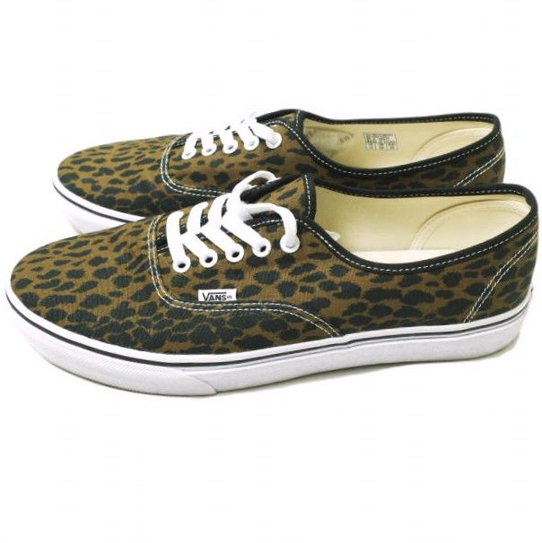 WACKO MARIA x VANS ワコマリア バンズ 23AW 別注 V44 AUTHENTIC レオパード オーセンティック 667569-0002 US11(29cm) BROWN スニーカー シューズ s18657 VANS x WACKO MARIA☆AUTHENTIC ワコマリアコラボ レオパード (VANS