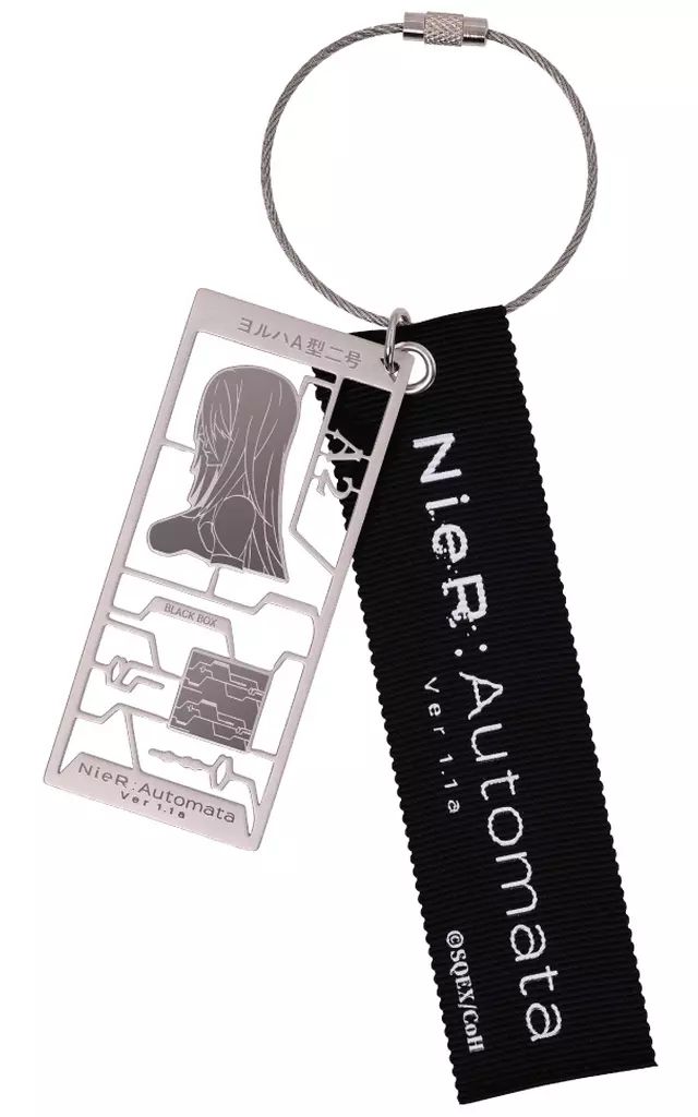 中古】キーホルダー A2(シルエット) 「NieR：Automata Ver1.1a
