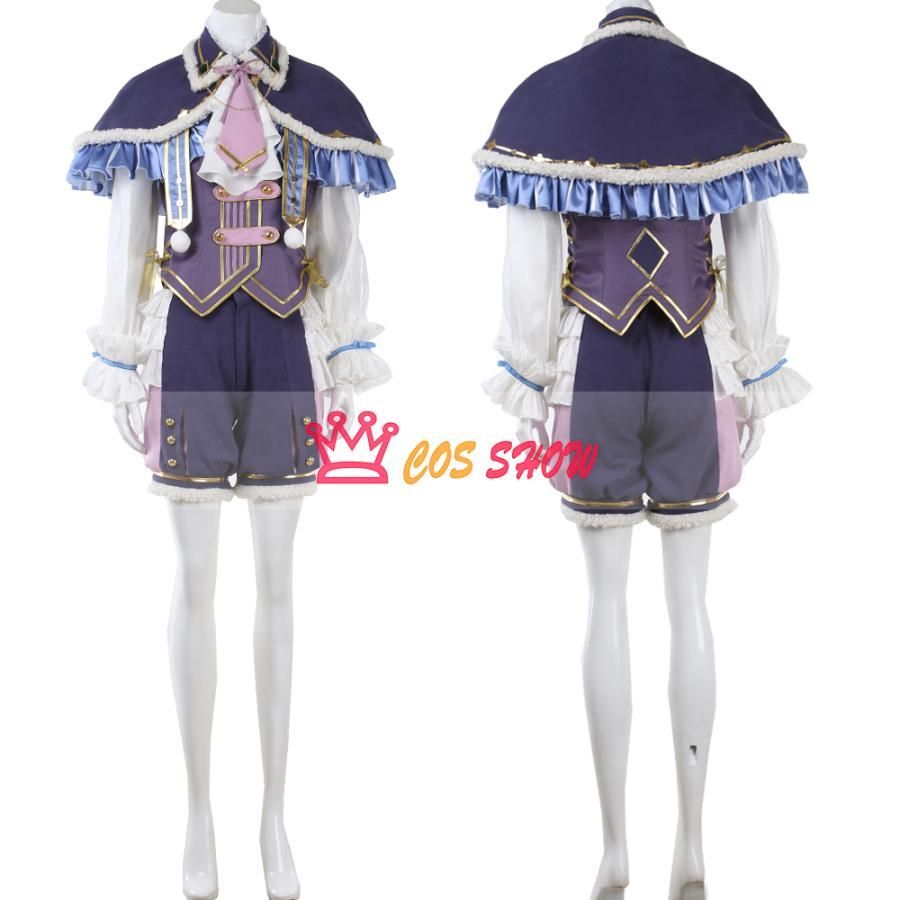 あんさんぶるスターズ! あんスタ 課金ボーナスカード 心地よい時間 紫之創 しのはじめ コスプレ衣装 cosplay 仮装 帽子 靴下付き オーダー